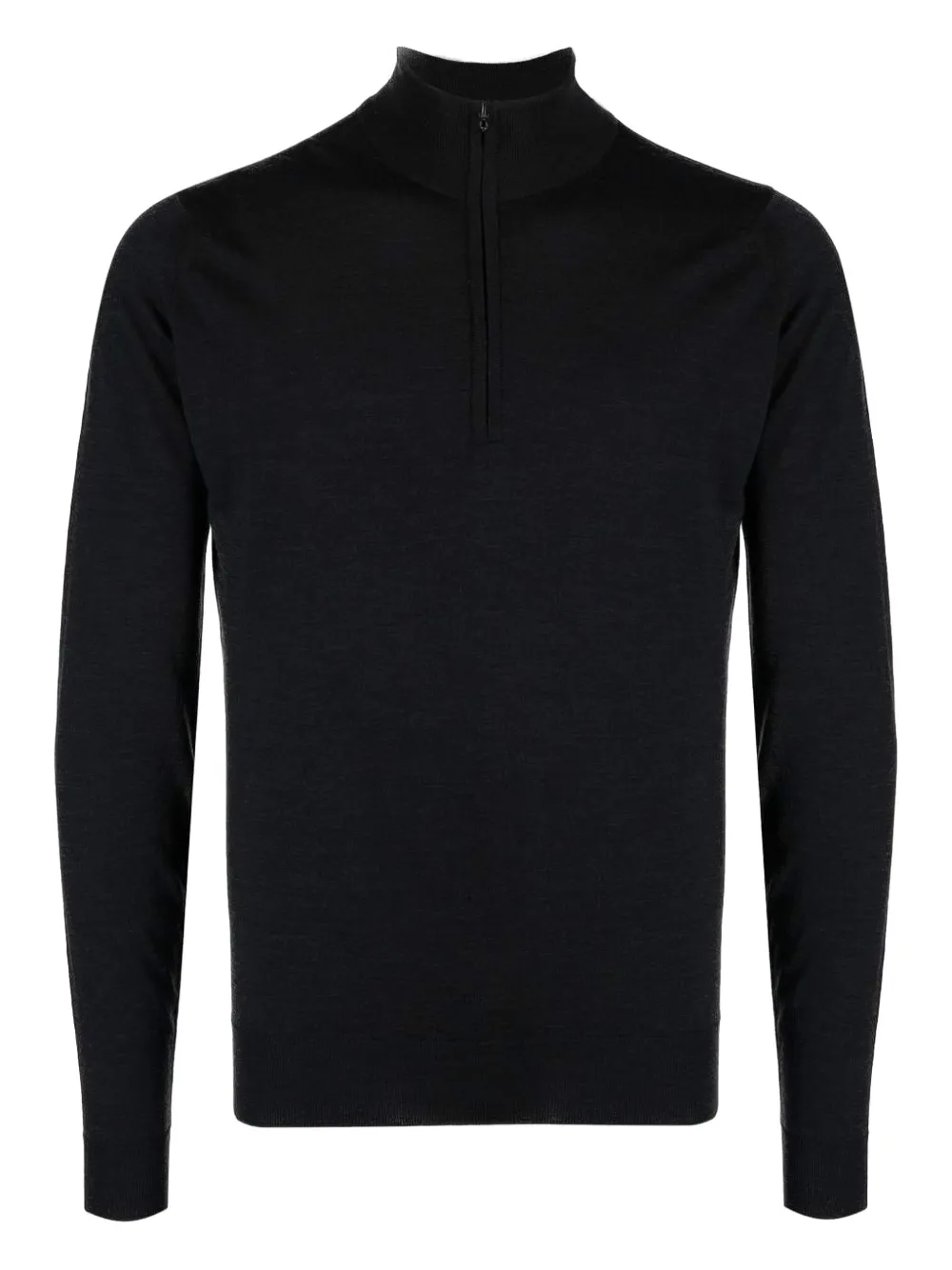 Свитер с воротником на молнии John Smedley, черный
Свитер с воротником на молнии John Smedley, черный