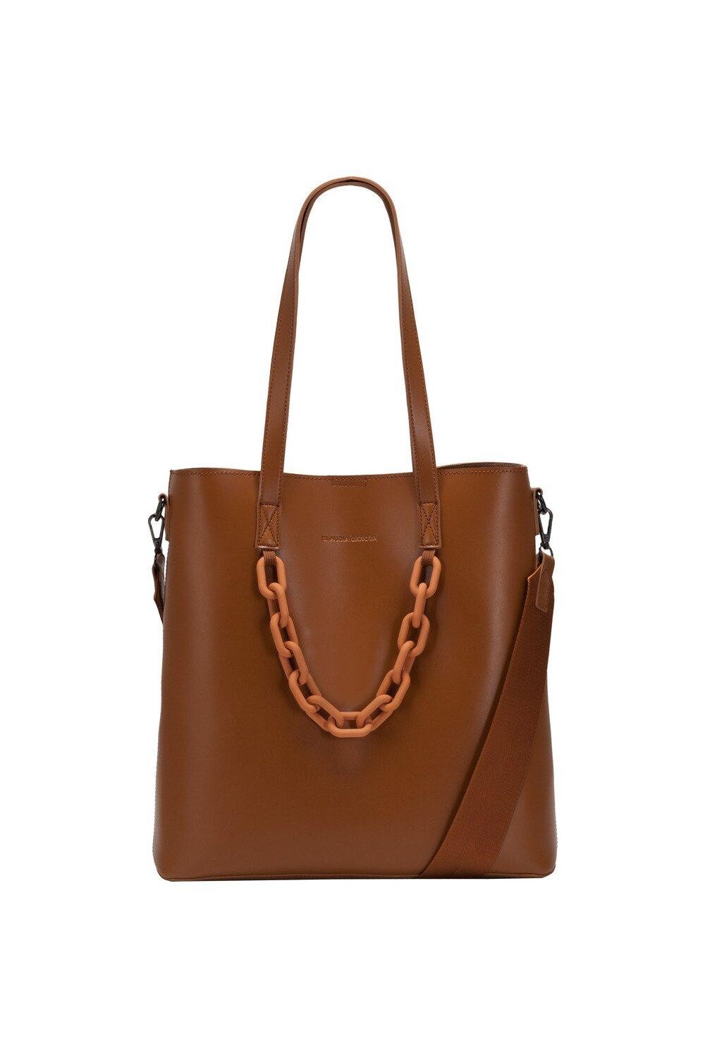 Сумка-тоут Elizabeth с двумя ремешками и цепочкой Claudia Canova, коричневый
Сумка-тоут Elizabeth с двумя ремешками и цепочкой Claudia Canova, коричневый