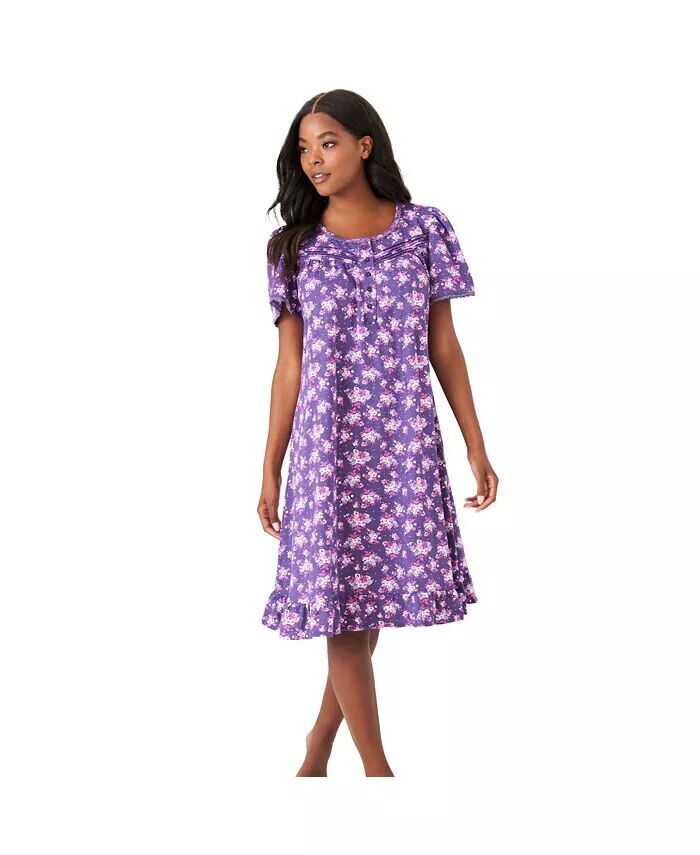 Короткое хлопковое платье больших размеров с цветочным принтом Dreams & Co., мультиколор
Короткое хлопковое платье больших размеров с цветочным принтом Dreams & Co., мультиколор