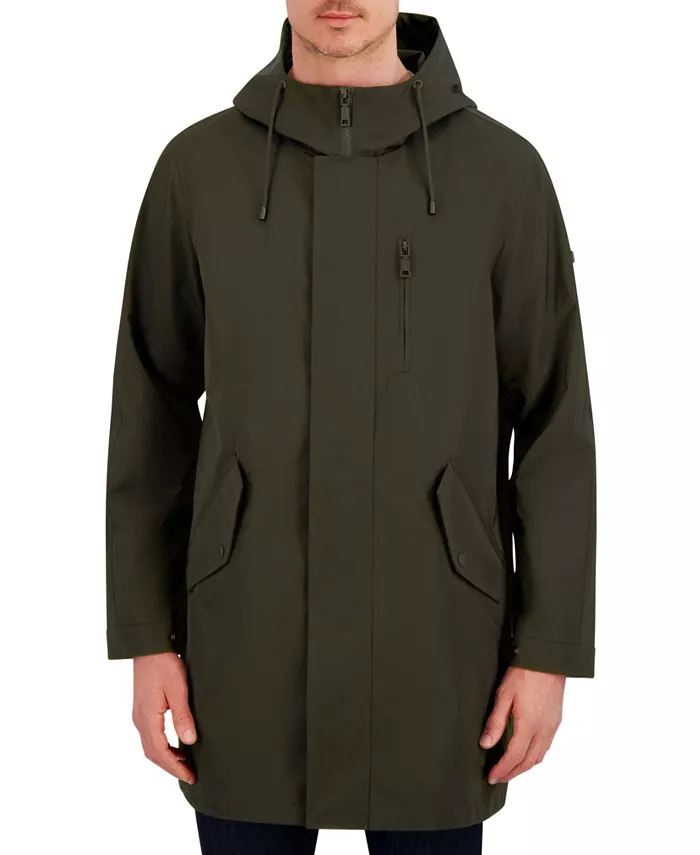 Мужское переходное пальто Luxe Twill Duffle Vince Camuto, зеленый
Мужское переходное пальто Luxe Twill Duffle Vince Camuto, зеленый