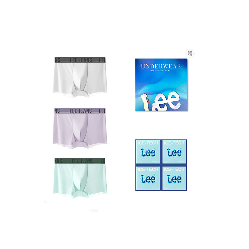 Lee Подарочный набор мужского белья 3 пары
Lee Подарочный набор мужского белья 3 пары