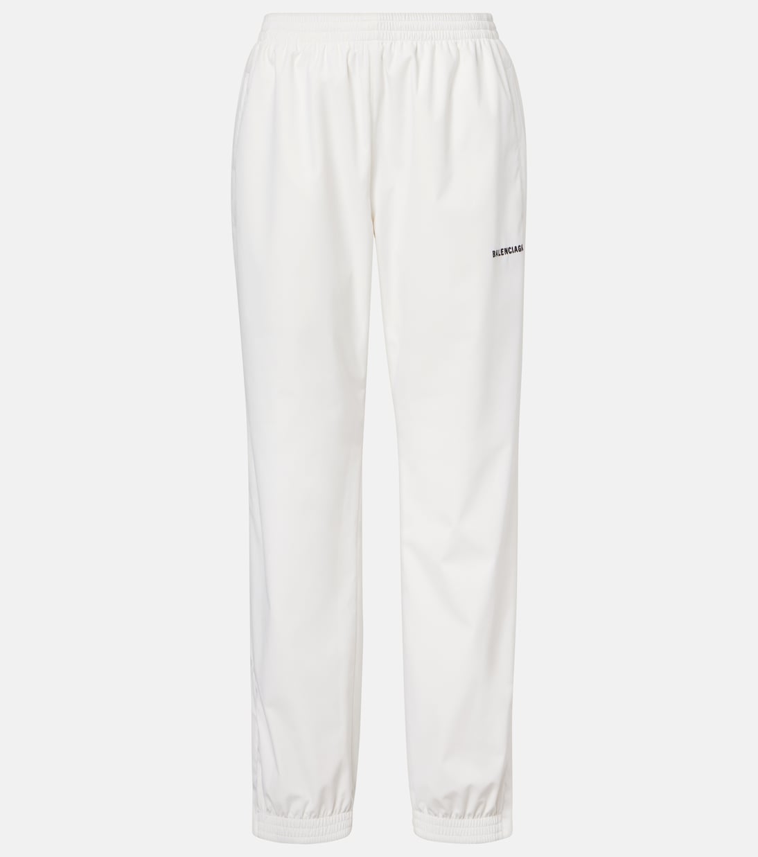Прямые спортивные брюки с логотипом Balenciaga, белый
Прямые спортивные брюки с логотипом Balenciaga, белый