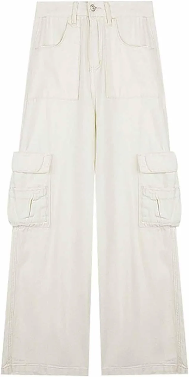 Женские джинсы Vintage Wide Leg Cargo с 6 карманами
Женские джинсы Vintage Wide Leg Cargo с 6 карманами