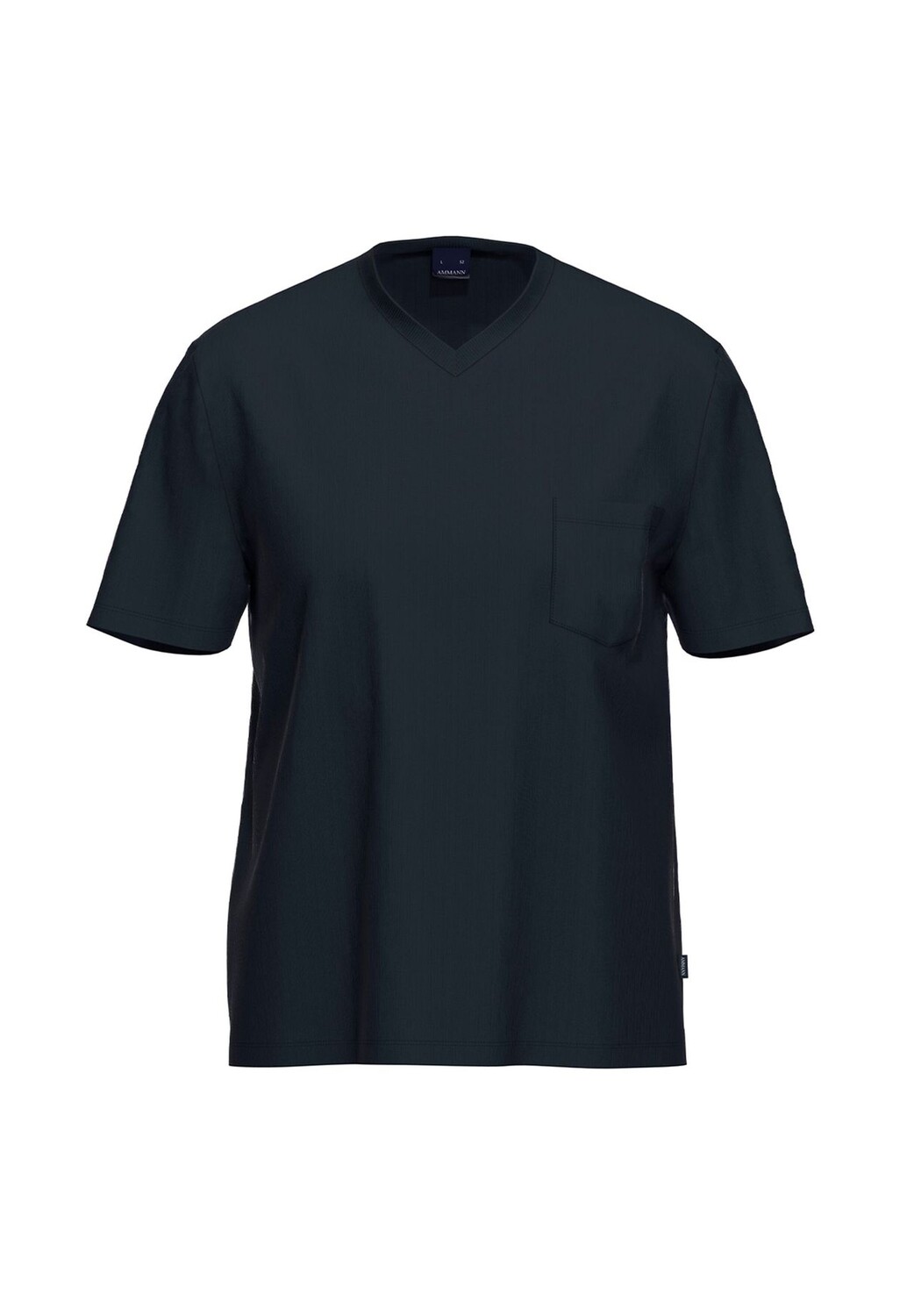 Верх пижамы из органического хлопка – комбинируй и сочетай AMMANN, темно-синий 
Верх пижамы из органического хлопка – комбинируй и сочетай AMMANN, темно-синий