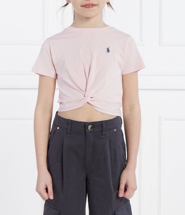 Футболка детская Polo Ralph Lauren короткая с логотипом, розовый
Футболка детская Polo Ralph Lauren короткая с логотипом, розовый