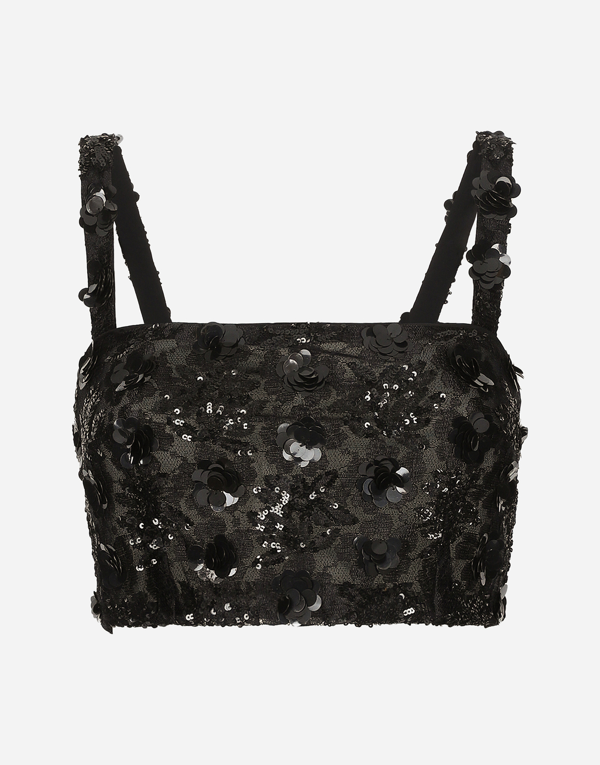 Бралетт с вышивкой из пайеток Dolce & Gabbana, черный
Бралетт с вышивкой из пайеток Dolce & Gabbana, черный
