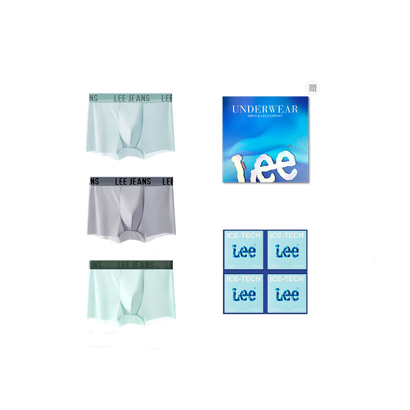 Lee Подарочный набор мужского белья 3 пары
Lee Подарочный набор мужского белья 3 пары