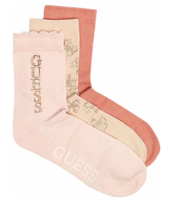 Носки женские Guess Underwear со стразами 3 пары, мультиколор
Носки женские Guess Underwear со стразами 3 пары, мультиколор