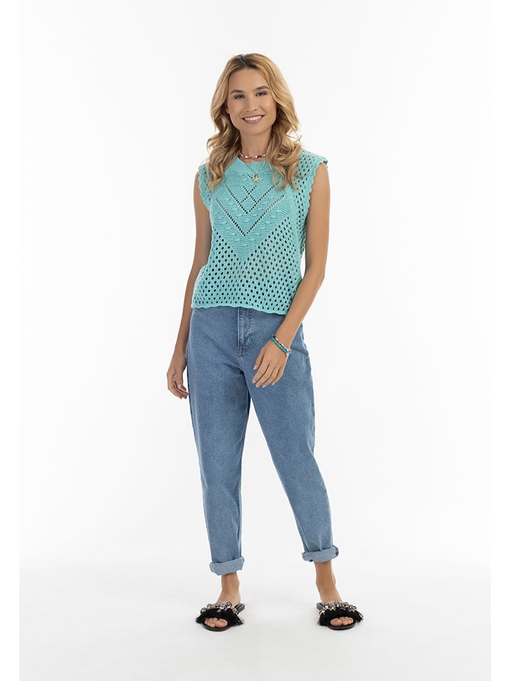 IZIA Бирюзовый жилет
IZIA Бирюзовый жилет