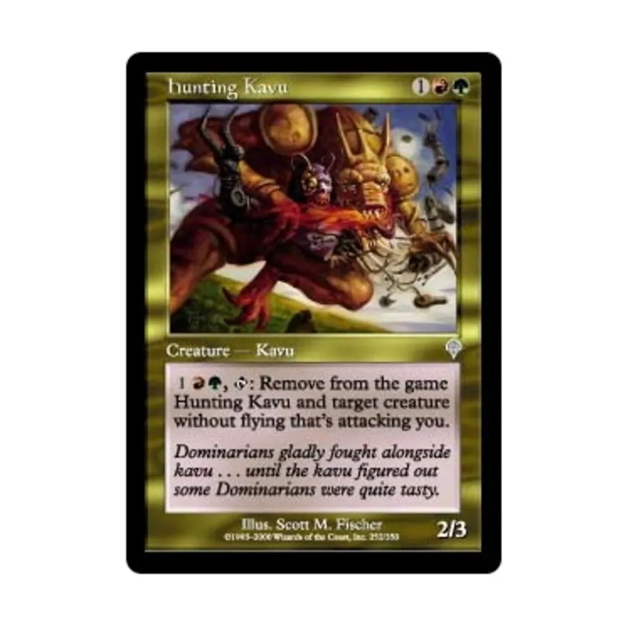 CCG Охота на Каву (U), MTG - Invasion
CCG Охота на Каву (U), MTG - Invasion