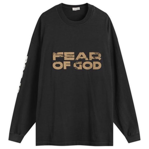 Футболка свободного кроя с длинным рукавом "" Fear Of God, черный
Футболка свободного кроя с длинным рукавом "" Fear Of God, черный
