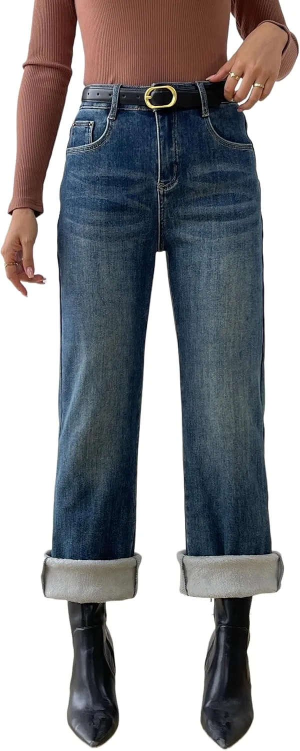 Женские джинсы с флисовой подкладкой, прямые, теплые heipeiwa
Женские джинсы с флисовой подкладкой, прямые, теплые heipeiwa