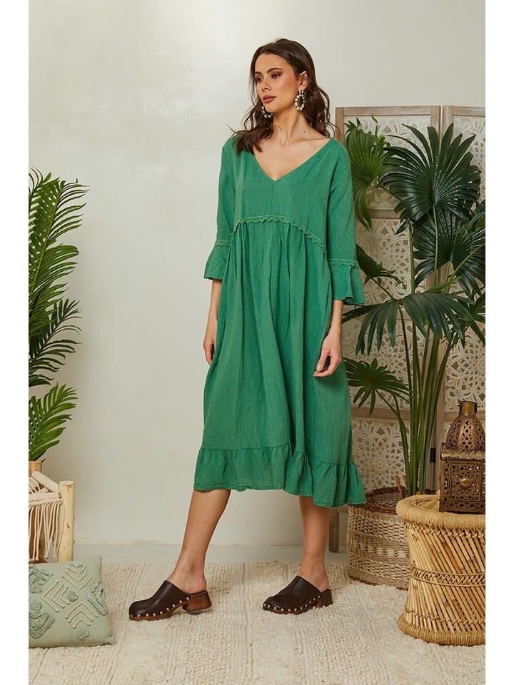 Длинное платье Lin Passion Leinen, зеленый
Длинное платье Lin Passion Leinen, зеленый