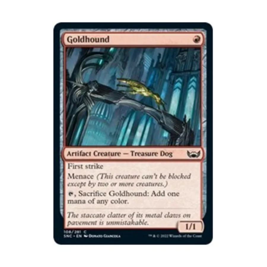 CCG Голдхаунд (К), MTG - Streets of New Capenna
CCG Голдхаунд (К), MTG - Streets of New Capenna