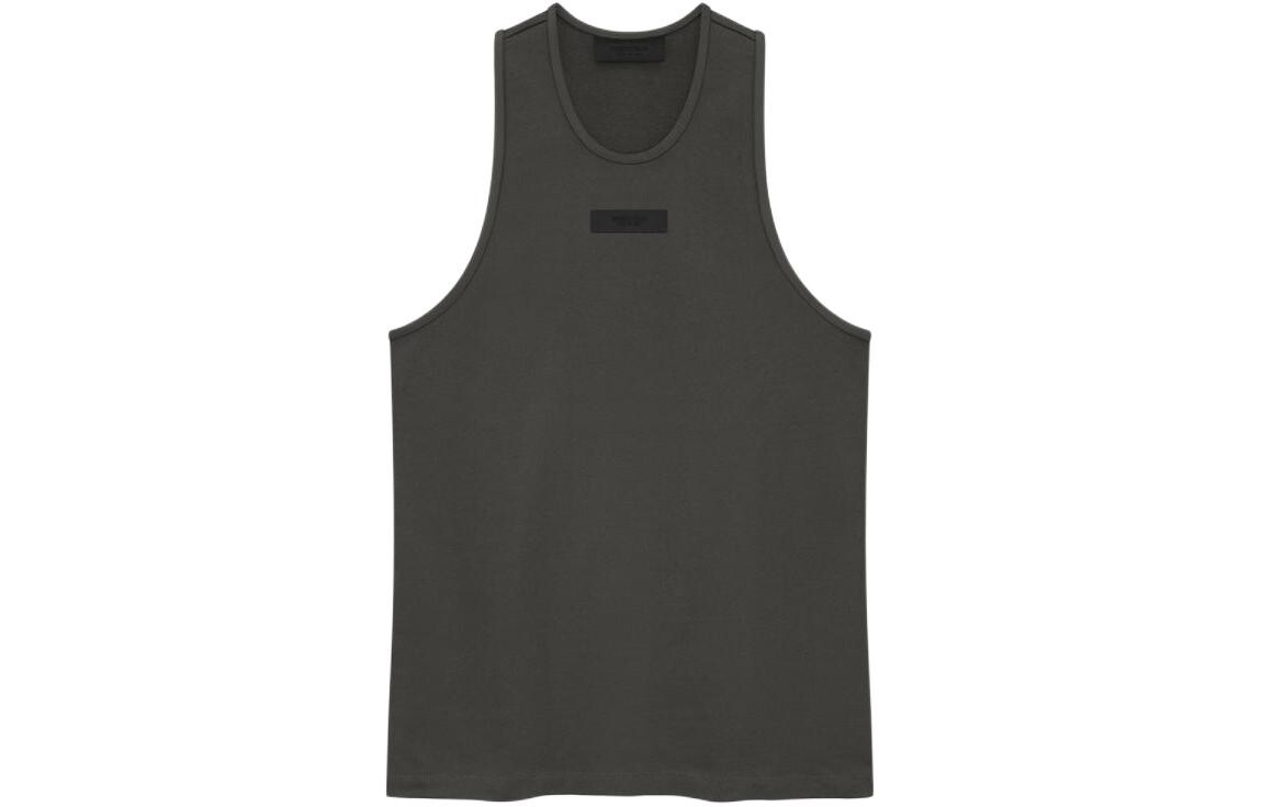 Хлопковая майка с аппликацией логотипа Fear Of God Essentials, черный
Хлопковая майка с аппликацией логотипа Fear Of God Essentials, черный