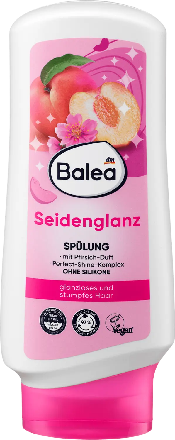 Кондиционер Balea Conditioner Seidenglanz, 0,3 l
Кондиционер Balea Conditioner Seidenglanz, 0,3 l