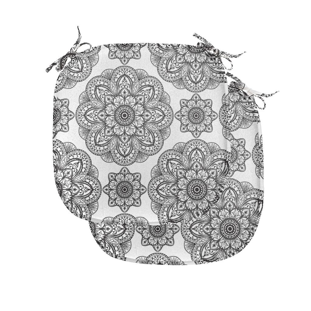 Подушки ABAKUHAUS Mandala для обеденных стульев, сложные узоры мандалы, декоративная водонепроницаемая подушка с ремнями для кухонных сидений, 40 см x 40 см — упаковка из 2 шт., черный
Подушки ABAKUHAUS Mandala для обеденных стульев, сложные узоры мандалы, декоративная водонепроницаемая подушка с ремнями для кухонных сидений, 40 см x 40 см — упаковка из 2 шт., черный