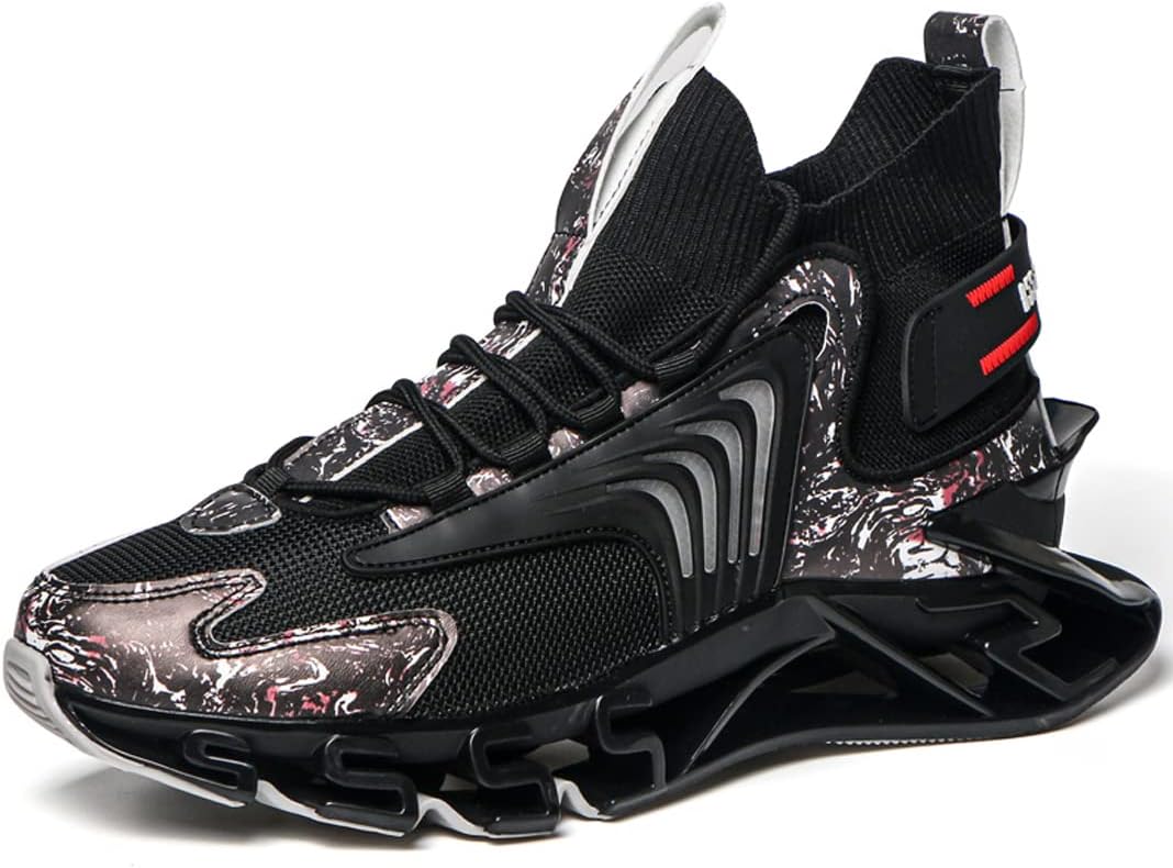 Мужские кроссовки для бега Blade, повседневные спортивные кроссовки для ходьбы и тенниса, модные кроссовки для мужчин Yohi, черный
Мужские кроссовки для бега Blade, повседневные спортивные кроссовки для ходьбы и тенниса, модные кроссовки для мужчин Yohi, черный