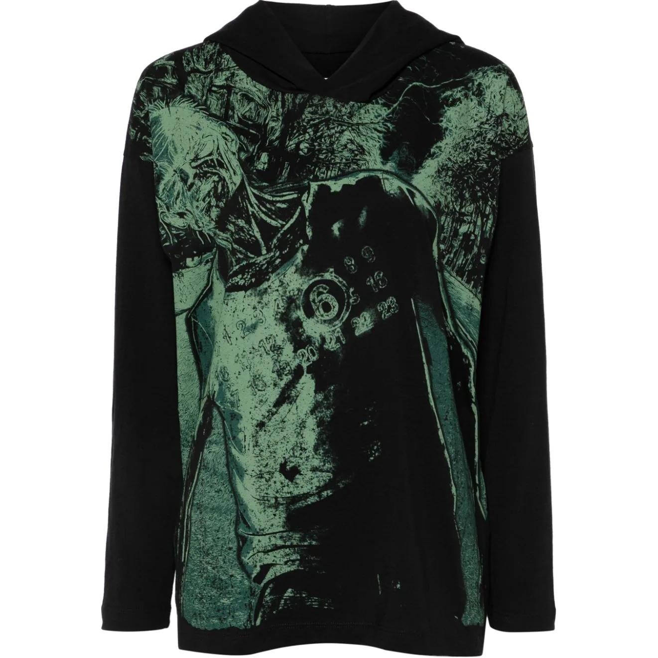 Толстовка женская черная Mm6 Maison Margiela
Толстовка женская черная Mm6 Maison Margiela