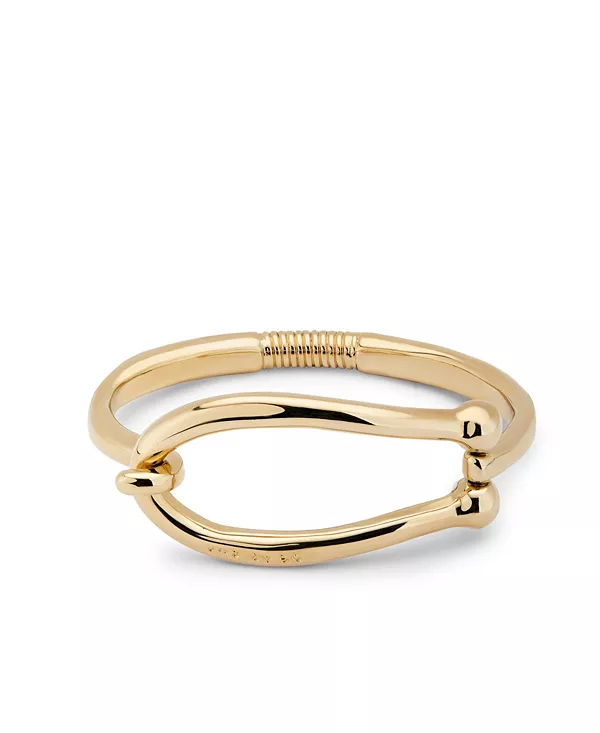 Жесткий браслет с прямоугольным центральным звеном Unode50, gold
Жесткий браслет с прямоугольным центральным звеном Unode50, gold