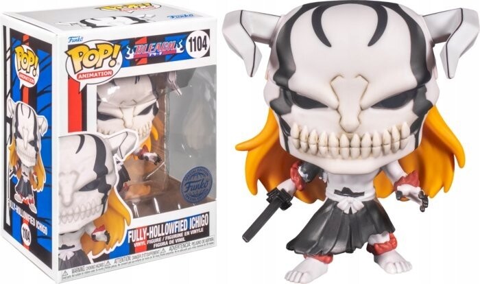 Funko POP! Анимация, коллекционная фигурка, Bleach Fully Hollowfied Ichigo, 1104
Funko POP! Анимация, коллекционная фигурка, Bleach Fully Hollowfied Ichigo, 1104