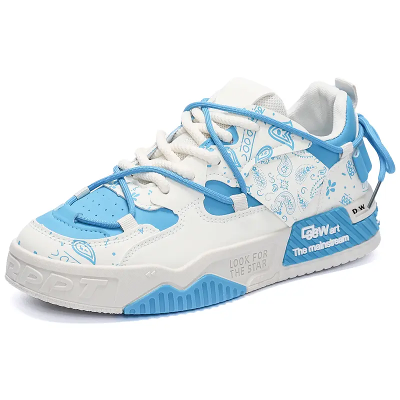 Низкие кроссовки для скейтбординга для детей и подростков с амортизацией ударов и износостойкостью D&W, синий
Низкие кроссовки для скейтбординга для детей и подростков с амортизацией ударов и износостойкостью D&W, синий
