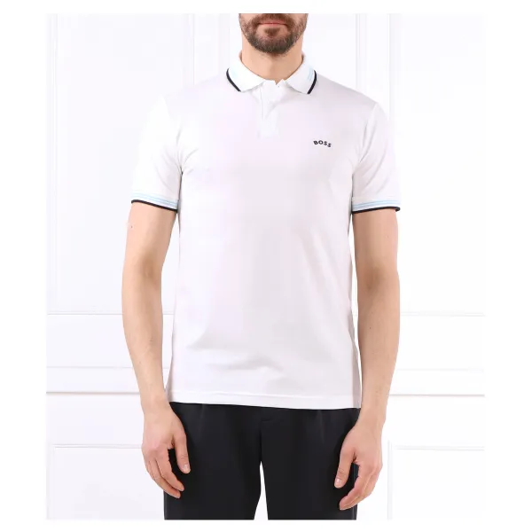 Paul облегающую рубашку-поло с изогнутой формой Boss, белый
Paul облегающую рубашку-поло с изогнутой формой Boss, белый