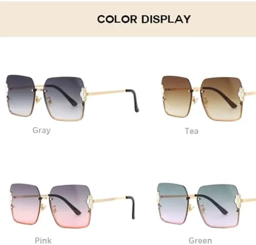 Солнцезащитные очки 2026 года в полуободковой оправе для женщин, жемчужно-квадратные, модные, с защитой от УФ-излучения UV400, в винтажном стиле MTZJH, Tea
Солнцезащитные очки 2026 года в полуободковой оправе для женщин, жемчужно-квадратные, модные, с защитой от УФ-излучения UV400, в винтажном стиле MTZJH, Tea