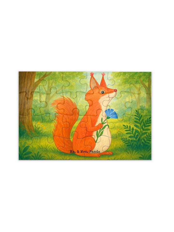 Mr. & Mrs. Panda Дизайн «Белка-головоломка: Цветок» без слов, белый цвет
Mr. & Mrs. Panda Дизайн «Белка-головоломка: Цветок» без слов, белый цвет