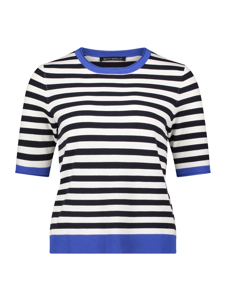 Betty Barclay Простой свитер с короткими рукавами, цвет темно-синий/синий
Betty Barclay Простой свитер с короткими рукавами, цвет темно-синий/синий