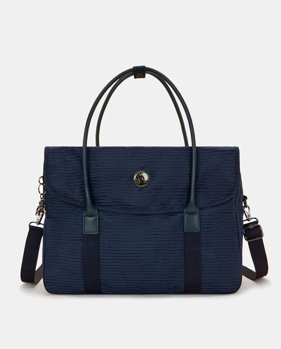 Рабочая сумка с отделением для ноутбука (и съемной ручкой) Kipling, тёмно-синий
Рабочая сумка с отделением для ноутбука (и съемной ручкой) Kipling, тёмно-синий