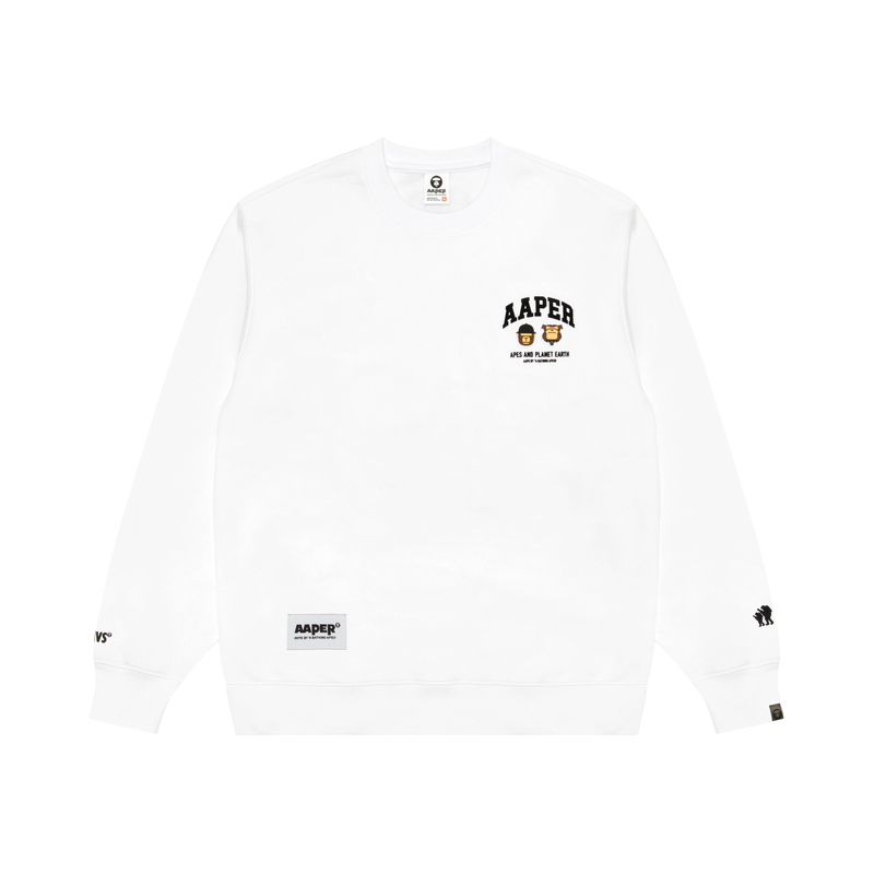 Толстовка с логотипом A Bathing APE Aape, белый
Толстовка с логотипом A Bathing APE Aape, белый