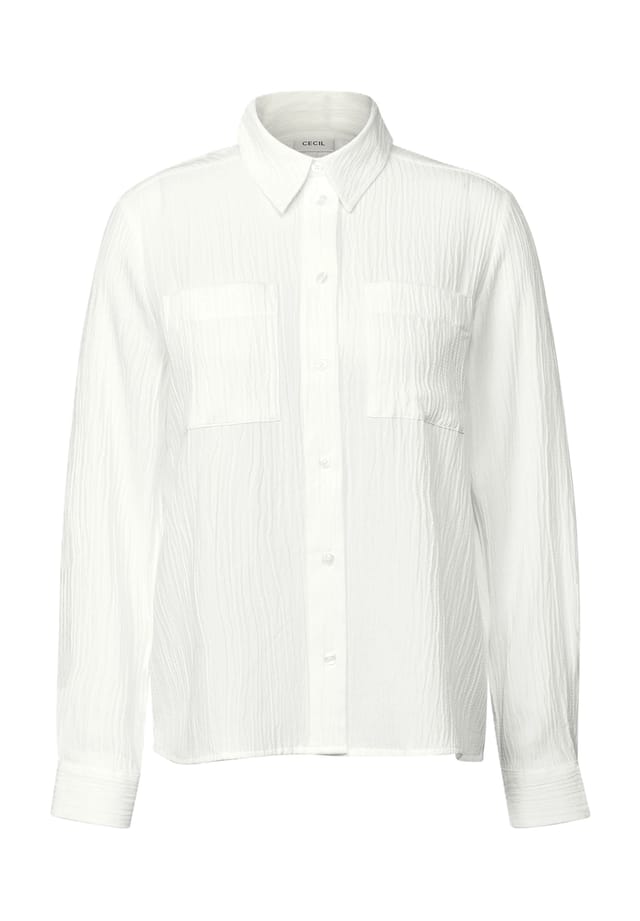 Структурированная блузка-рубашка Cecil, белый
Структурированная блузка-рубашка Cecil, белый