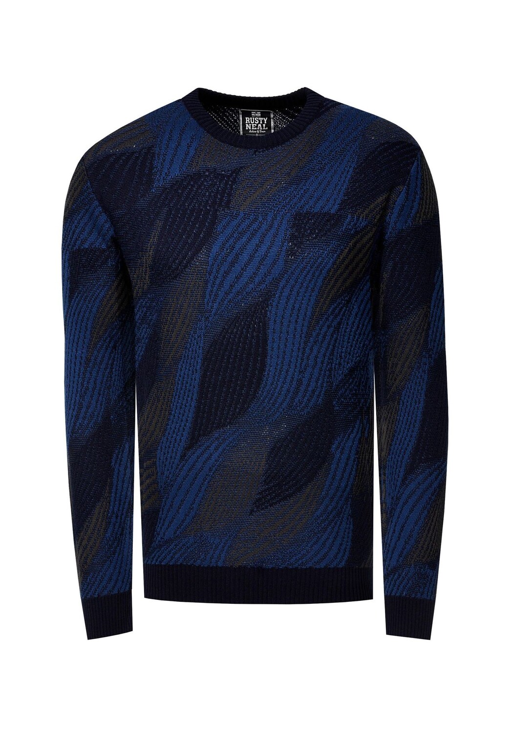 Вязаный свитер модного волнистого дизайна RUSTY NEAL, цвет Marine
Вязаный свитер модного волнистого дизайна RUSTY NEAL, цвет Marine