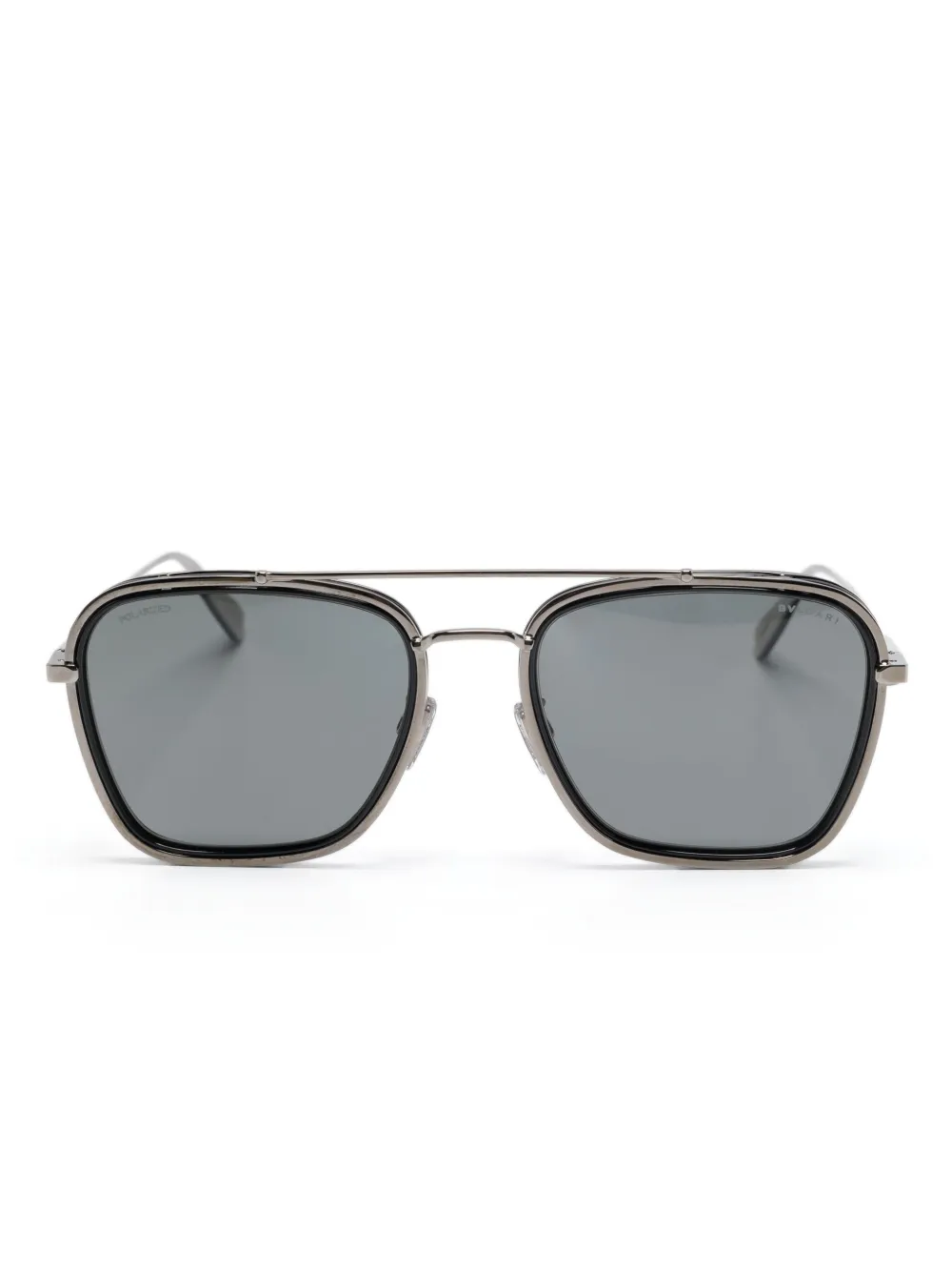 Солнцезащитные очки-пилоты B.zero1 Bvlgari, серебряный
Солнцезащитные очки-пилоты B.zero1 Bvlgari, серебряный