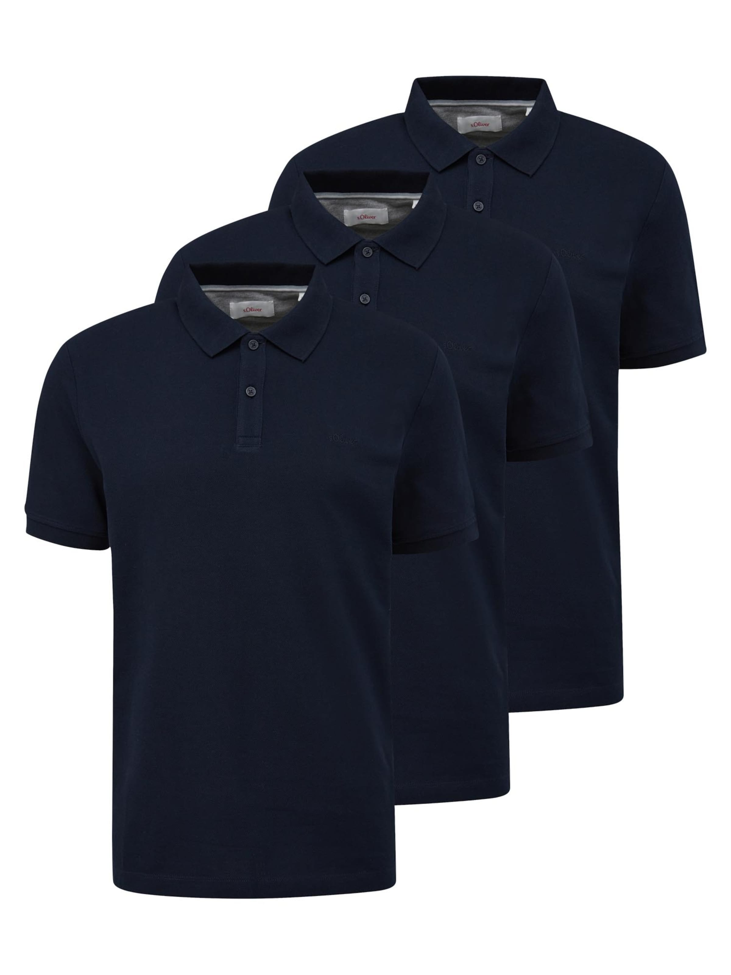 s.Oliver Футболка 'Basic' в синем цвете
s.Oliver Футболка 'Basic' в синем цвете