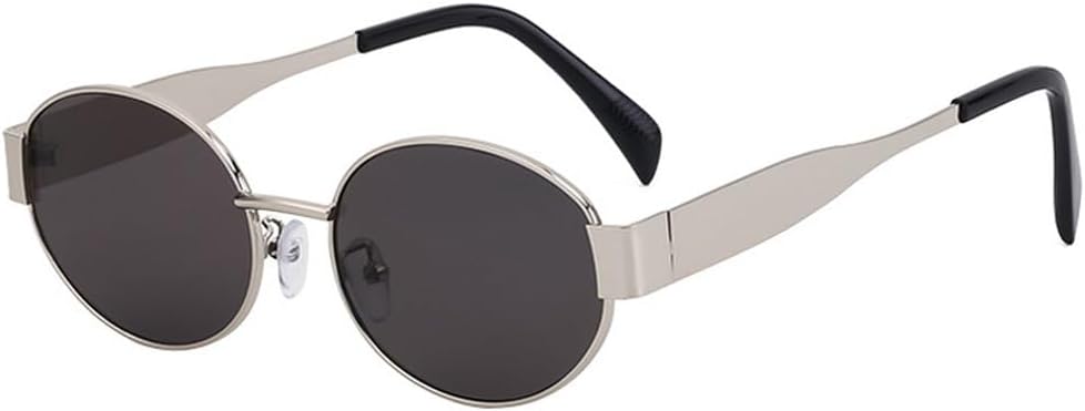 Модные металлические овальные женские солнцезащитные очки в стиле панк, мужские солнцезащитные очки для активного отдыха, вождения и путешествий, женские очки с защитой от УФ-излучения UV400 HYYZZC, Silver Light Gray
Модные металлические овальные женские солнцезащитные очки в стиле панк, мужские солнцезащитные очки для активного отдыха, вождения и путешествий, женские очки с защитой от УФ-излучения UV400 HYYZZC, Silver Light Gray