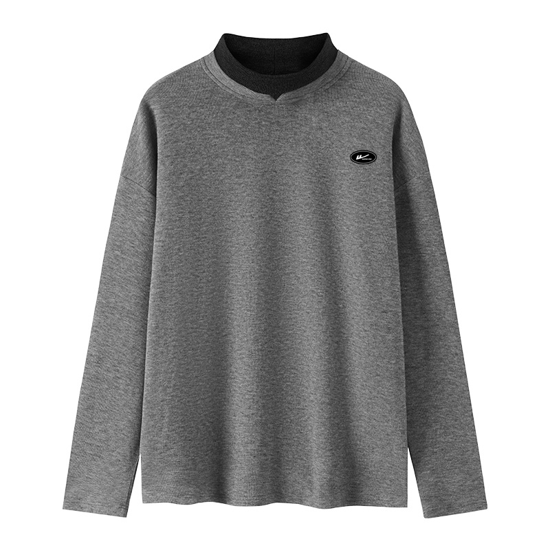 Футболка Unisex Half Turtleneck утепленная, с флисовой подкладкой, стиль Mock Two Piece WARRIOR, темно-серый (regular edition diy badge)
Футболка Unisex Half Turtleneck утепленная, с флисовой подкладкой, стиль Mock Two Piece WARRIOR, темно-серый (regular edition diy badge)