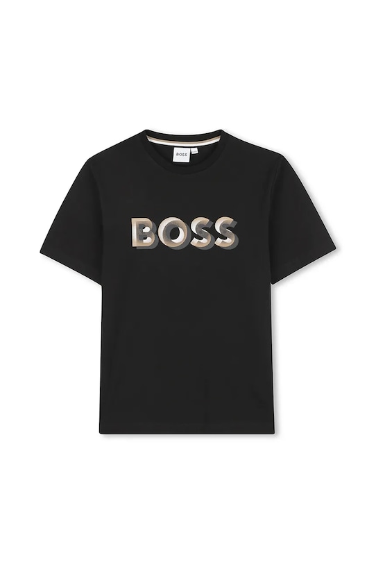 Хлопковая футболка Boss, черный
Хлопковая футболка Boss, черный