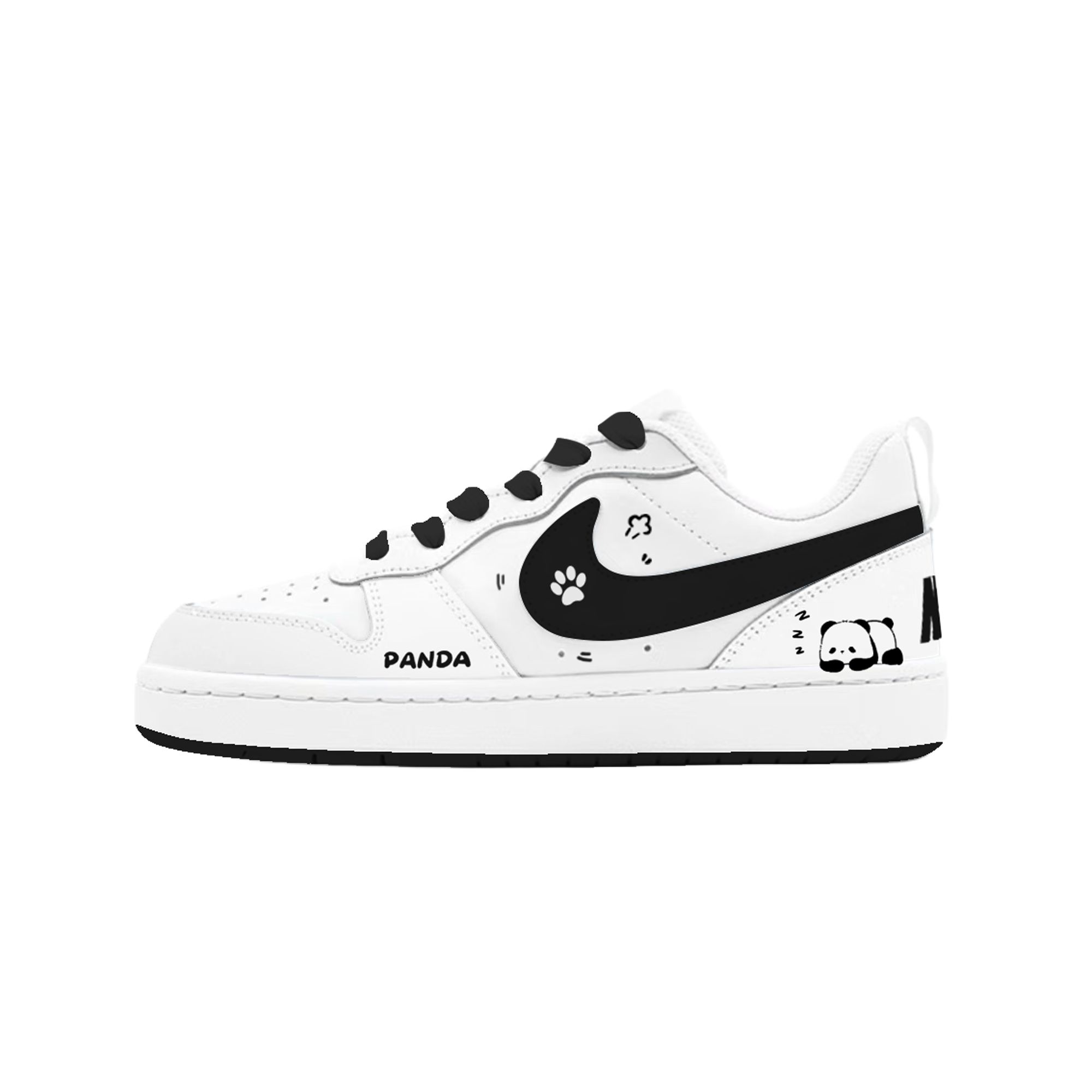 Низкие детские кроссовки для скейтбординга Court Borough Sleepy Panda для подростков Nike, белый
Низкие детские кроссовки для скейтбординга Court Borough Sleepy Panda для подростков Nike, белый