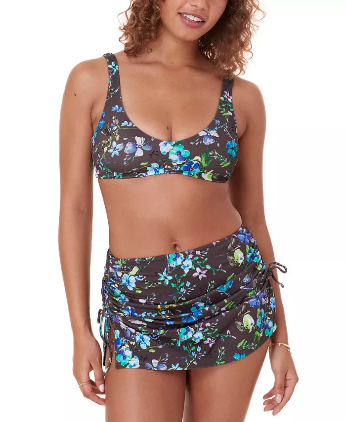 Женский бикини-топ Delray с глубоким вырезом и плавки с юбкой Andie, мультиколор
Женский бикини-топ Delray с глубоким вырезом и плавки с юбкой Andie, мультиколор