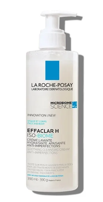 La Roche Posay Effaclar H Iso Biome Очищающий крем 400 мл Очищающее средство для лица для жирной кожи, склонной к акне
La Roche Posay Effaclar H Iso Biome Очищающий крем 400 мл Очищающее средство для лица для жирной кожи, склонной к акне