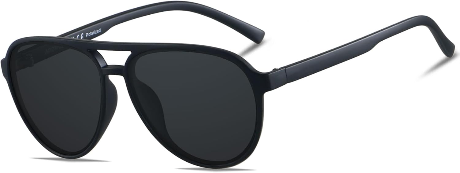 Солнцезащитные очки-авиаторы ANDWOOD в стиле ретро с поляризацией для женщин и мужчин, классические, винтажные, квадратные, в стиле 70-х, Matte Black | Polarized Black
Солнцезащитные очки-авиаторы ANDWOOD в стиле ретро с поляризацией для женщин и мужчин, классические, винтажные, квадратные, в стиле 70-х, Matte Black | Polarized Black