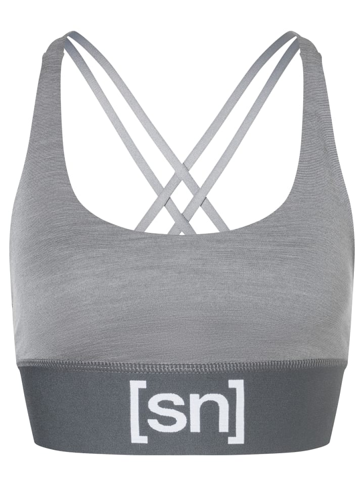 Бюстгальтер из мериноса W SUPER TOP серого цвета super.natural
Бюстгальтер из мериноса W SUPER TOP серого цвета super.natural