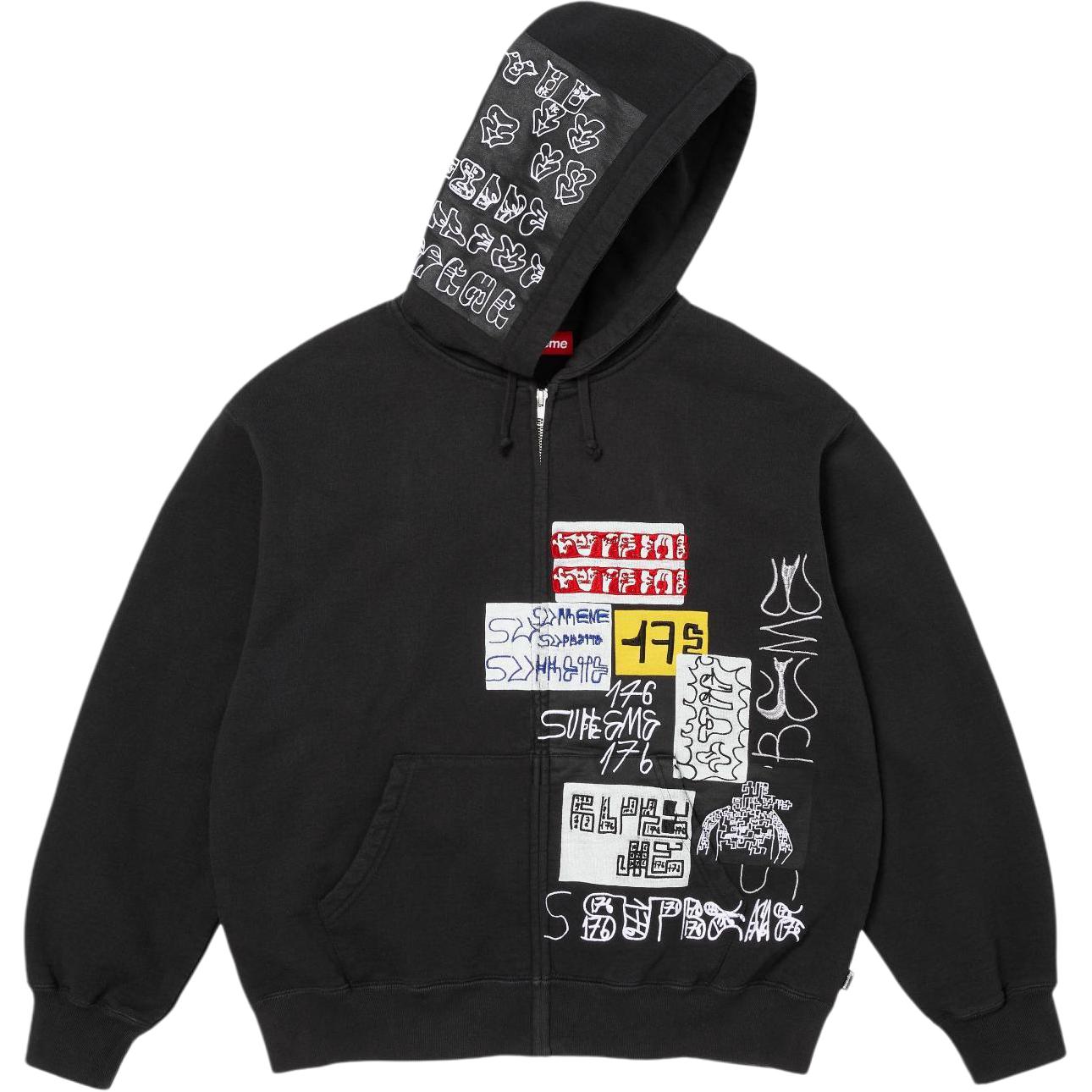 Футболка с капюшоном и молнией unisex Supreme, черный
Футболка с капюшоном и молнией unisex Supreme, черный