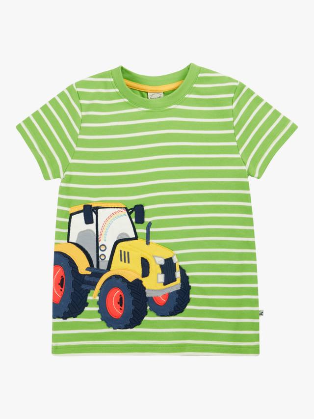 Детская футболка с аппликацией из органического хлопка sid в полоску Frugi, цвет Kiwi Breton
Детская футболка с аппликацией из органического хлопка sid в полоску Frugi, цвет Kiwi Breton