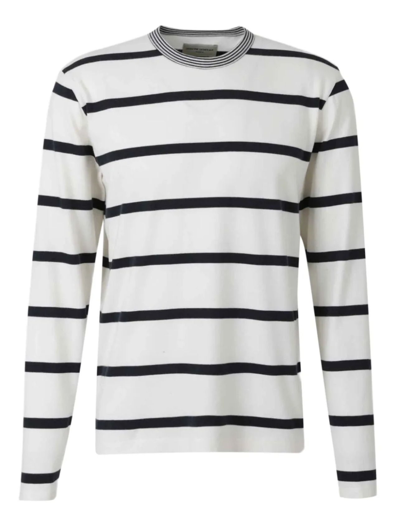 Полосатая футболка с длинным рукавом Officine Generale, белый
Полосатая футболка с длинным рукавом Officine Generale, белый