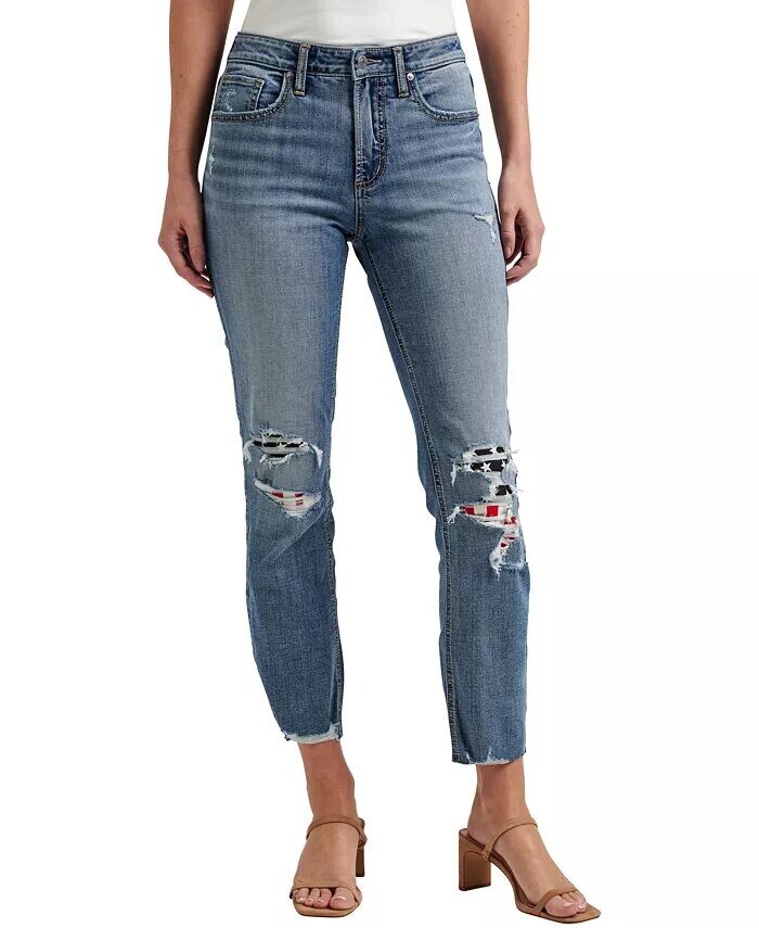 Самые желанные джинсы Americana Straight Leg со средней посадкой Silver Jeans Co., синий
Самые желанные джинсы Americana Straight Leg со средней посадкой Silver Jeans Co., синий