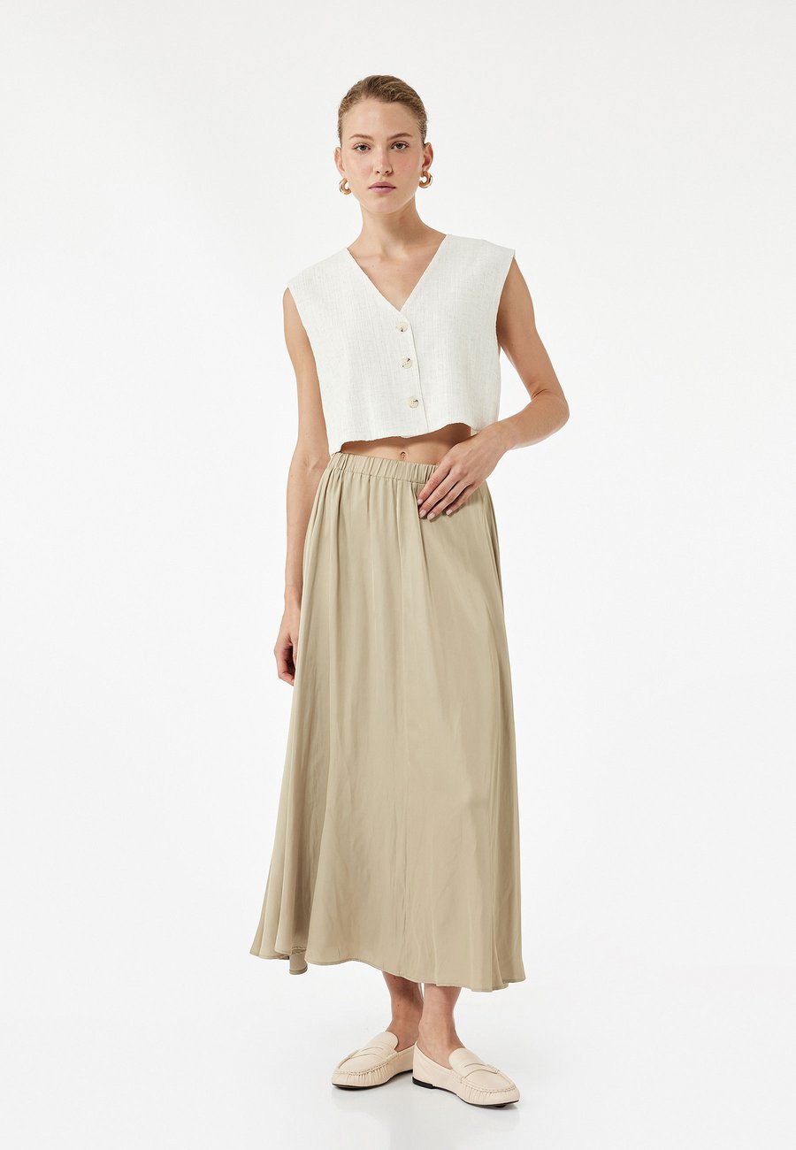 Юбка Koton Maxi skirt, Khaki
Юбка Koton Maxi skirt, Khaki