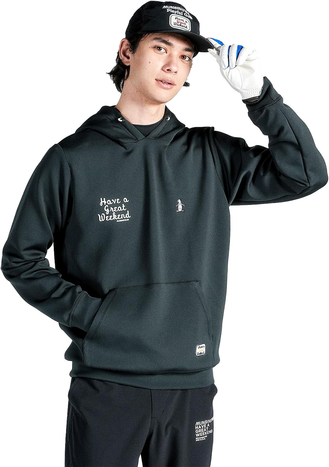 Мужская толстовка Muning Wear MG4FSW51M, влагоотводящая, эластичная, из картона, пуловер, для гольфа Munsingwear, черный
Мужская толстовка Muning Wear MG4FSW51M, влагоотводящая, эластичная, из картона, пуловер, для гольфа Munsingwear, черный